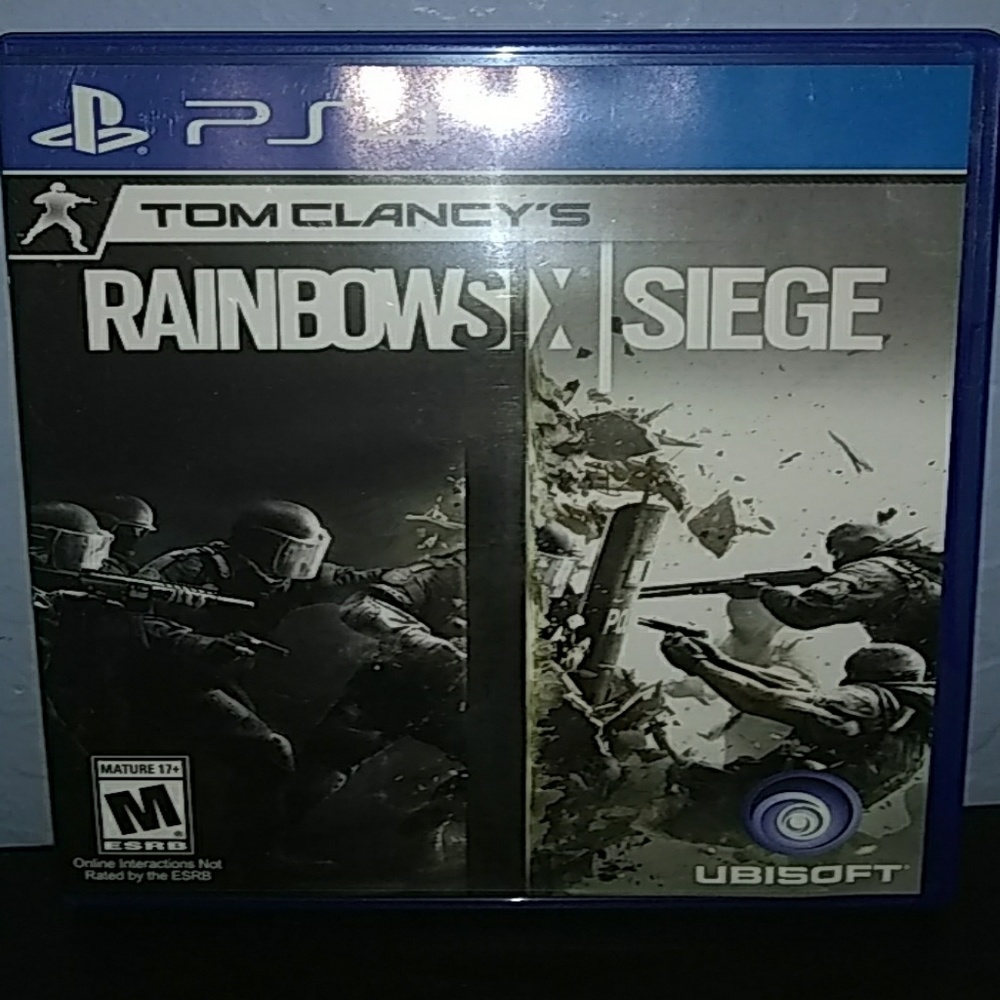Ps4 game rainbow six siege